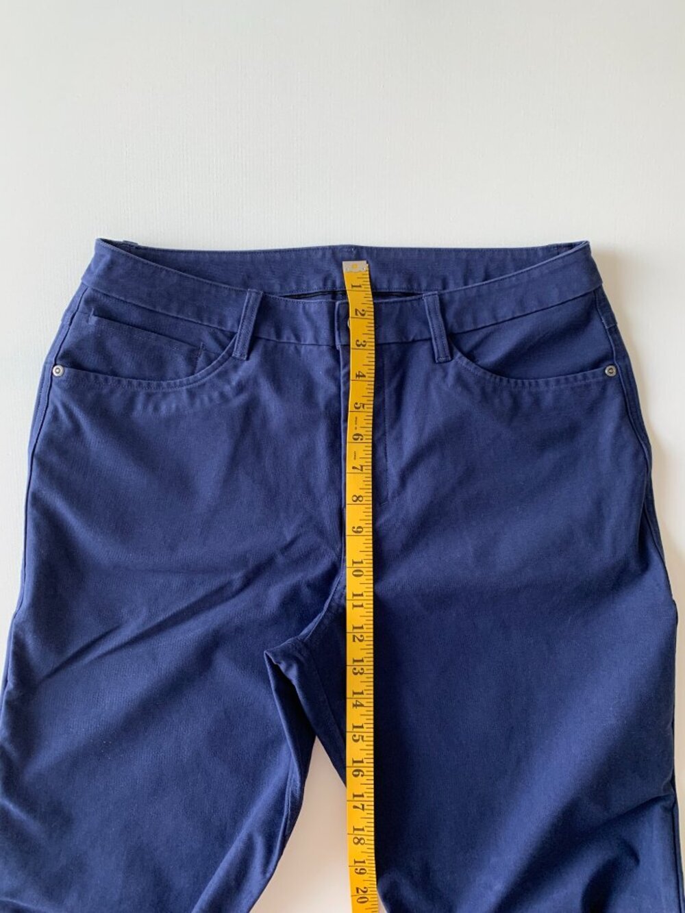 Lululemon Men's Canvas Navy Blue Casual Pants size 32 Inseam 28 - Picture 6 of 12
